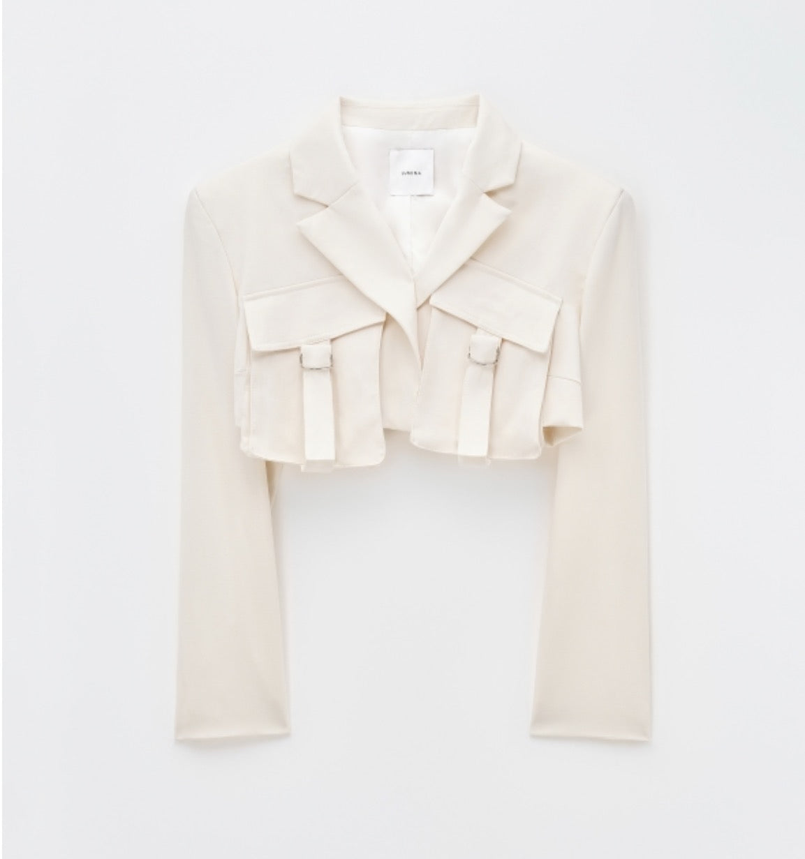 Blazer crop panna