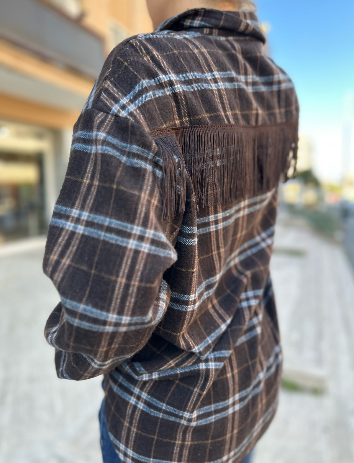 Camicia frangia