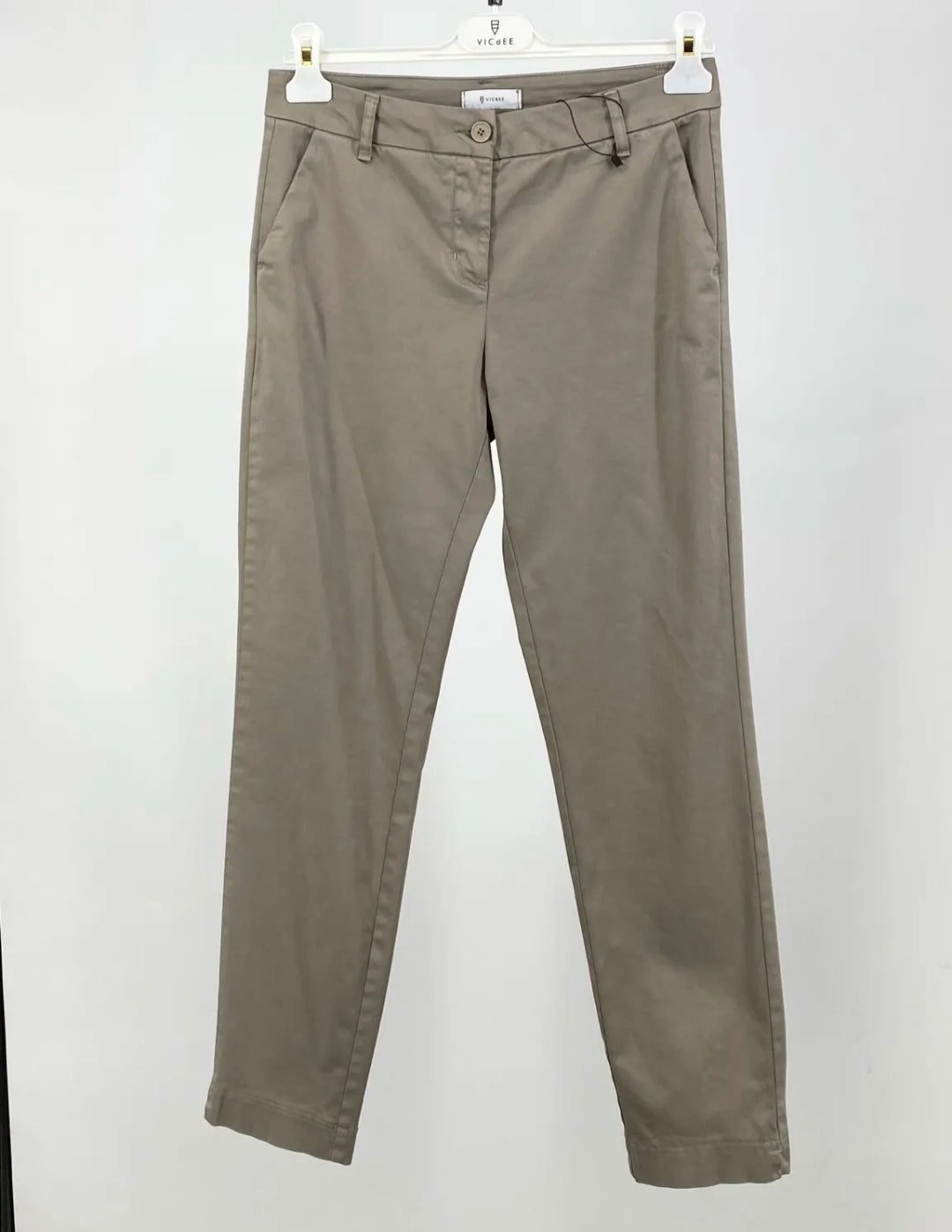 Pantalone sigaretta cotone