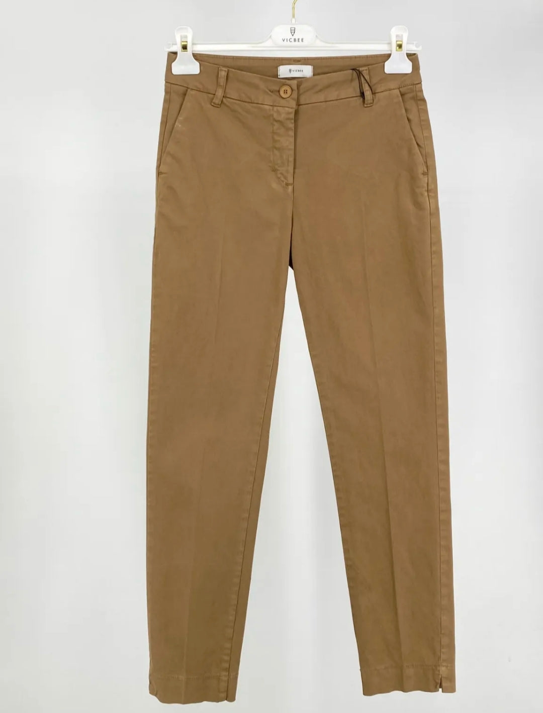 Pantalone sigaretta cotone