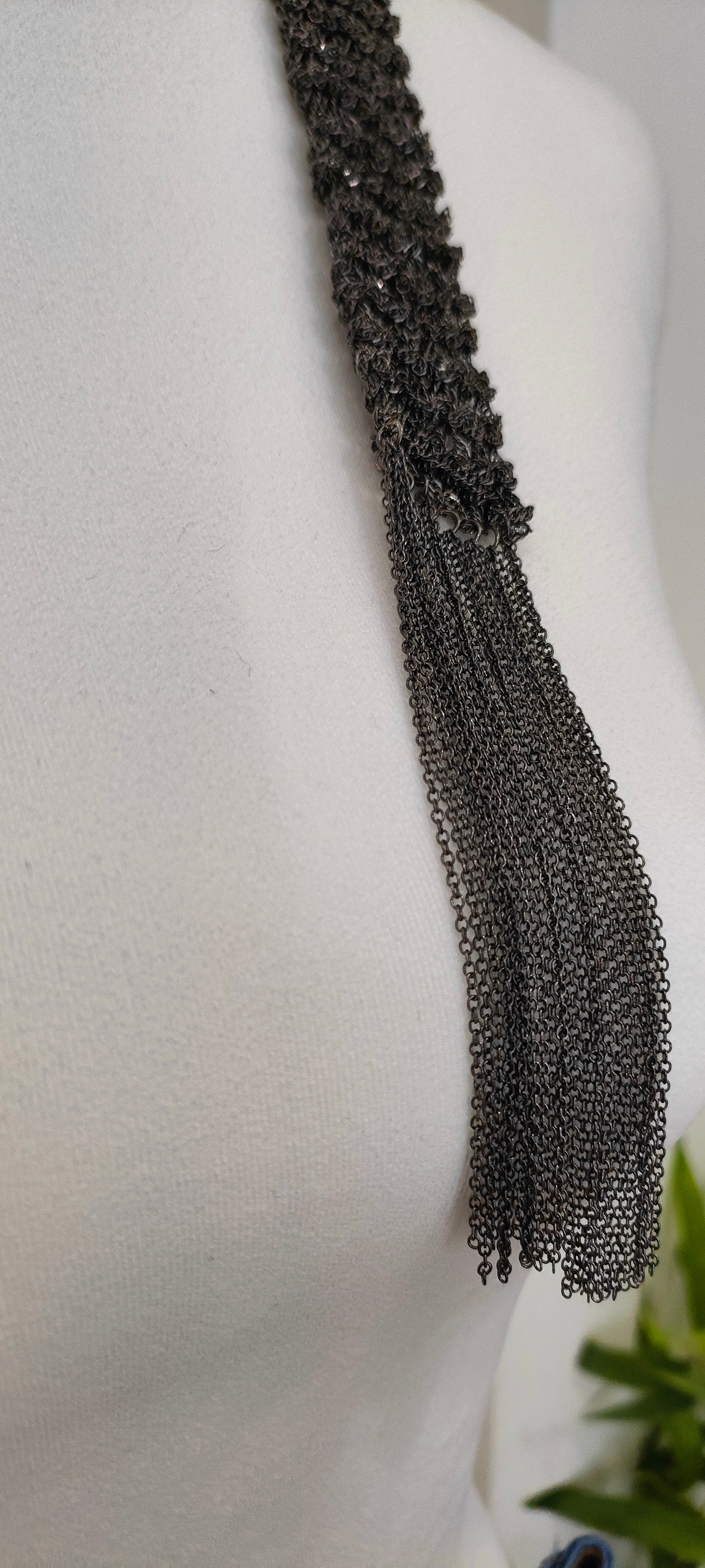 Collana foulard sottile