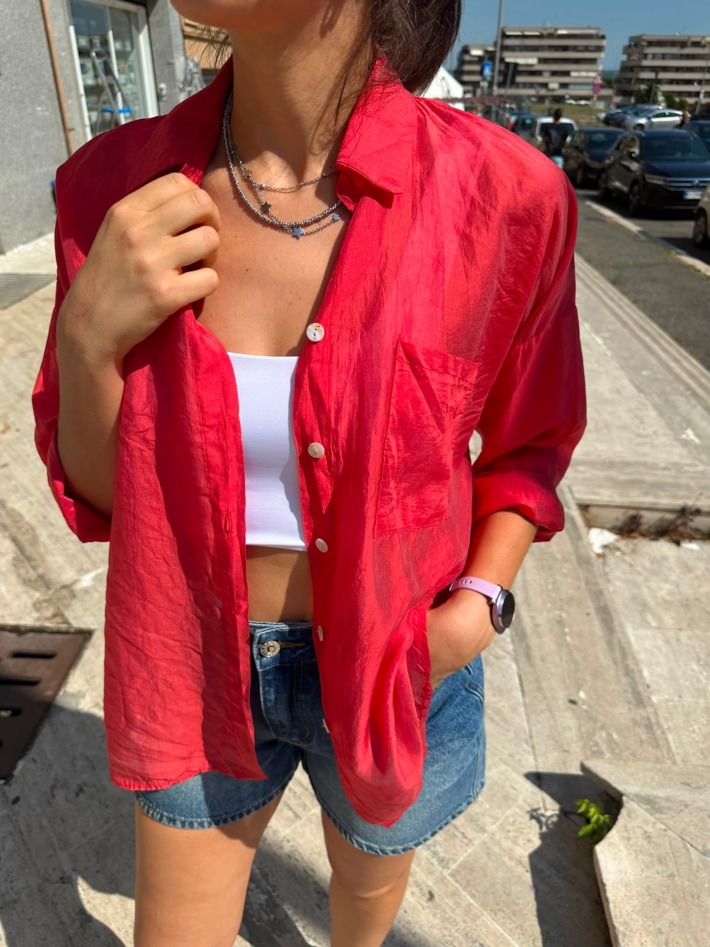 Camicia mussola
