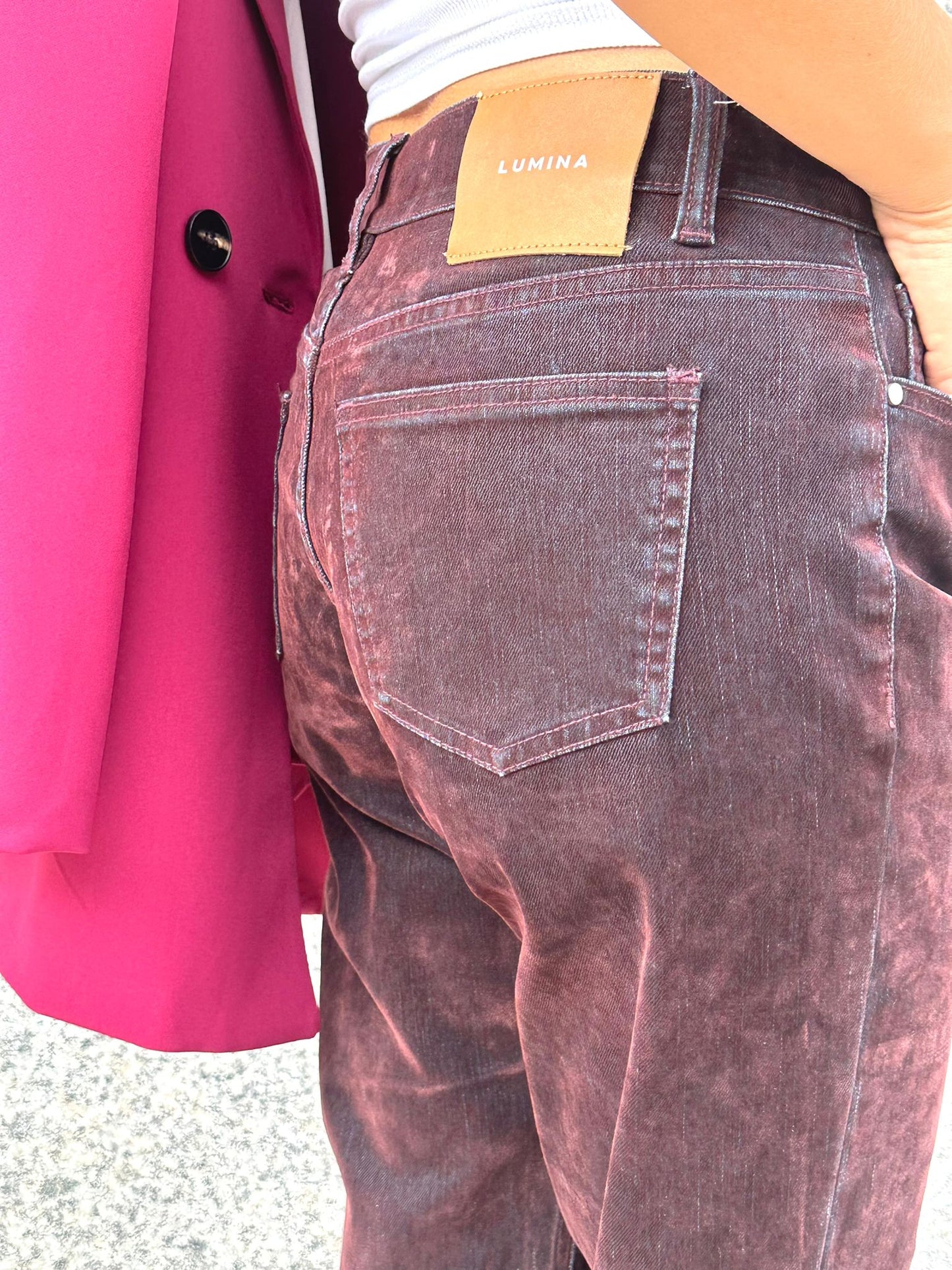 Jeans mom fit