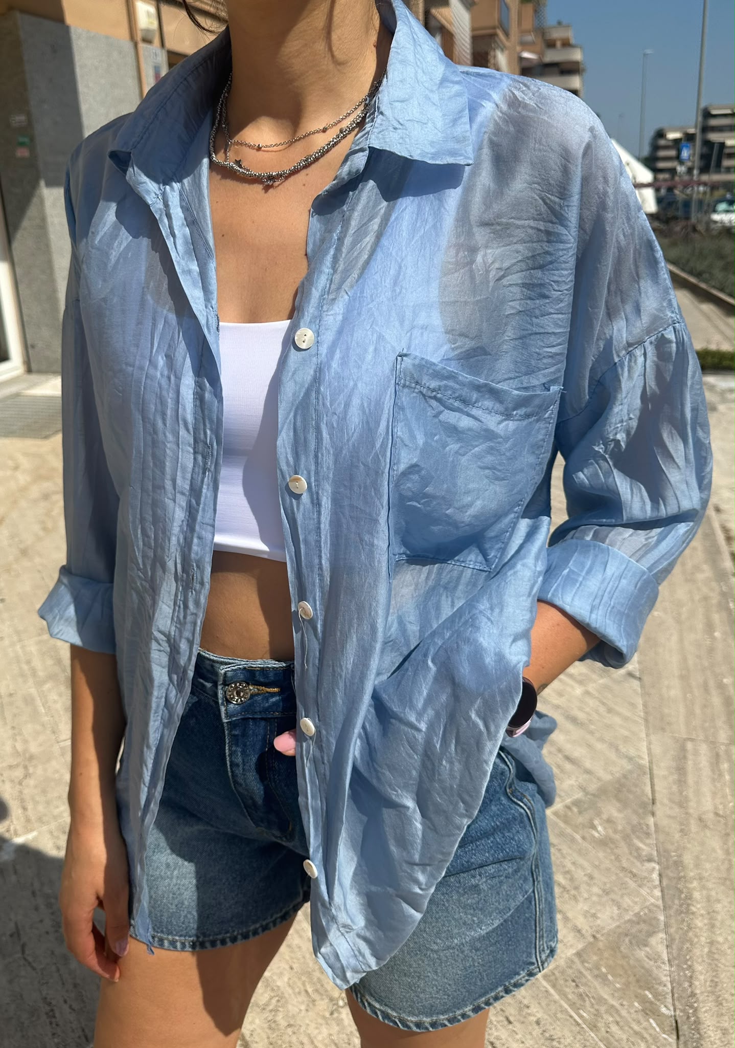 Camicia mussola