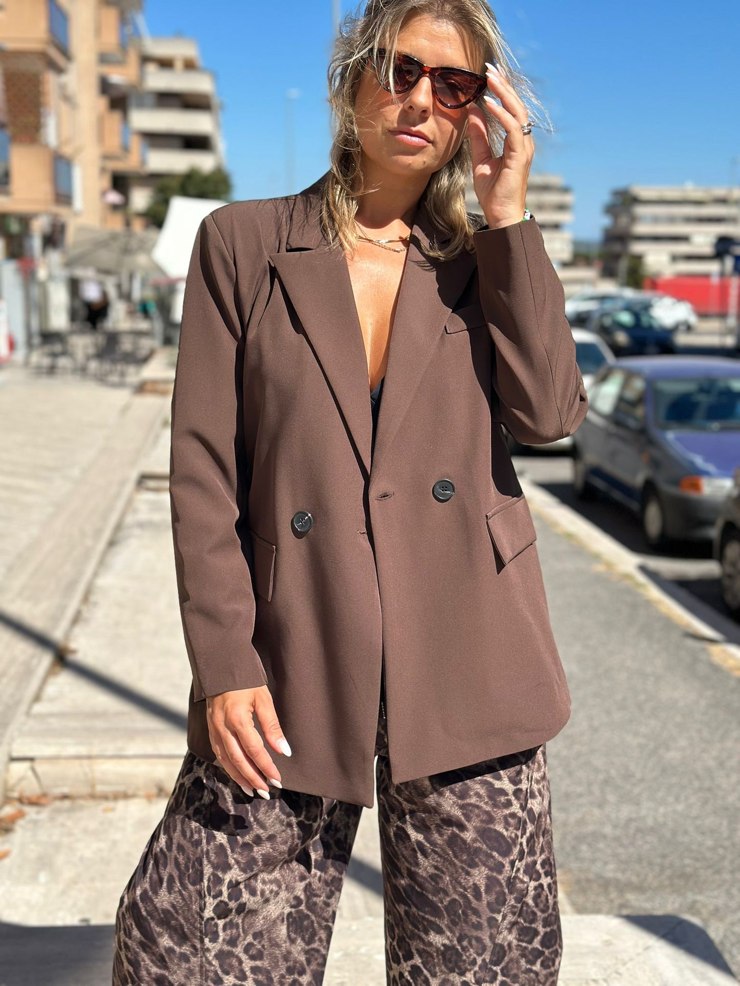 Blazer cioccolato