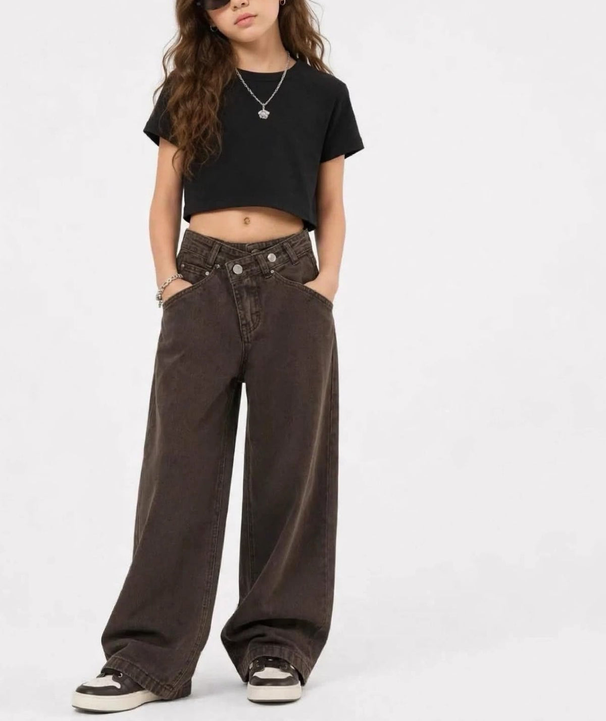 Jeans incrociato