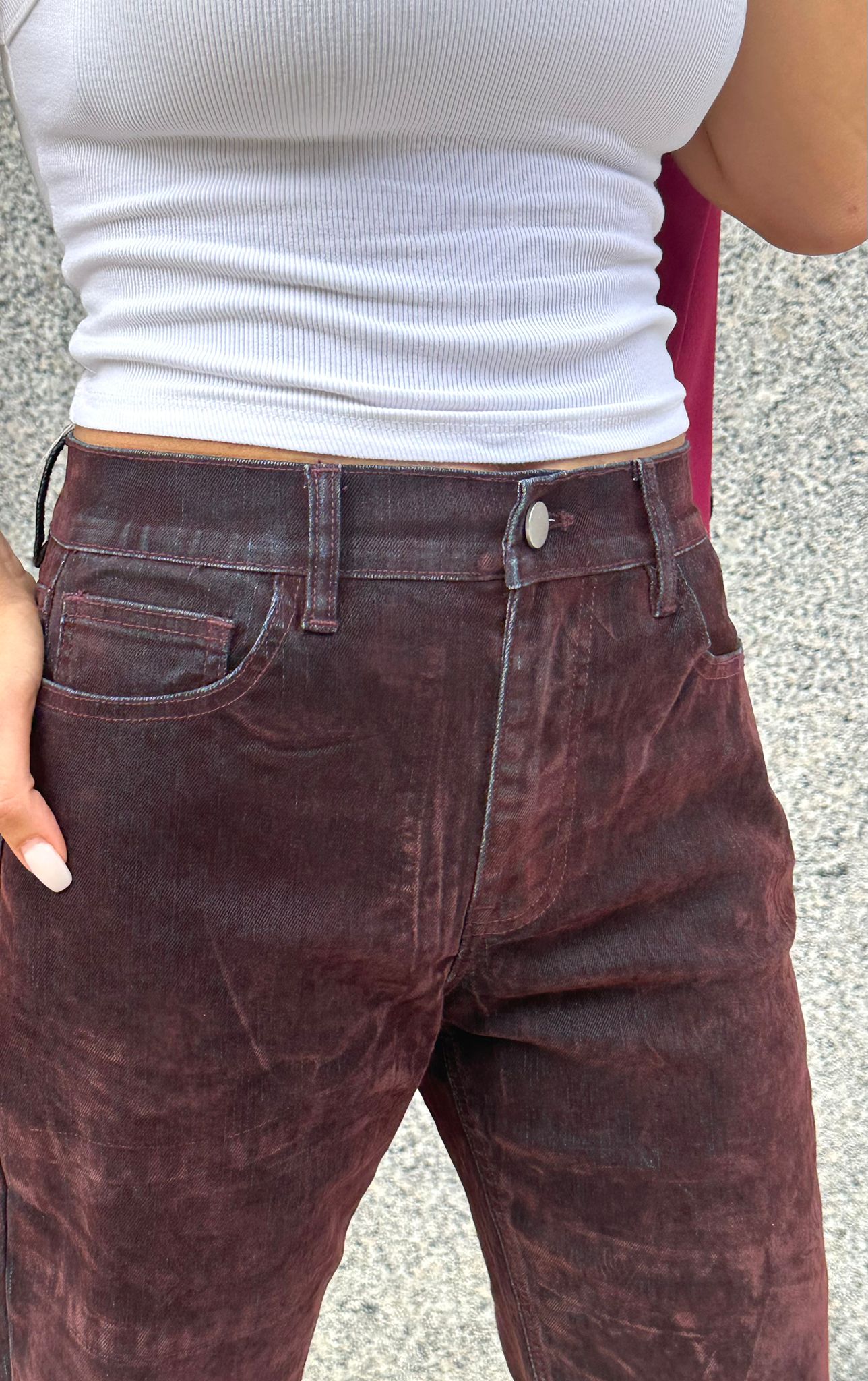 Jeans mom fit