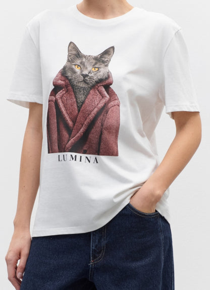 T-Shirt cotone gatto