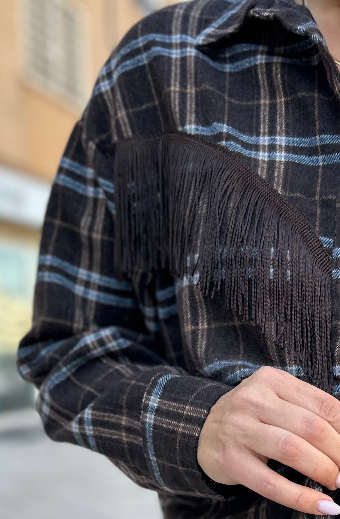 Camicia frangia