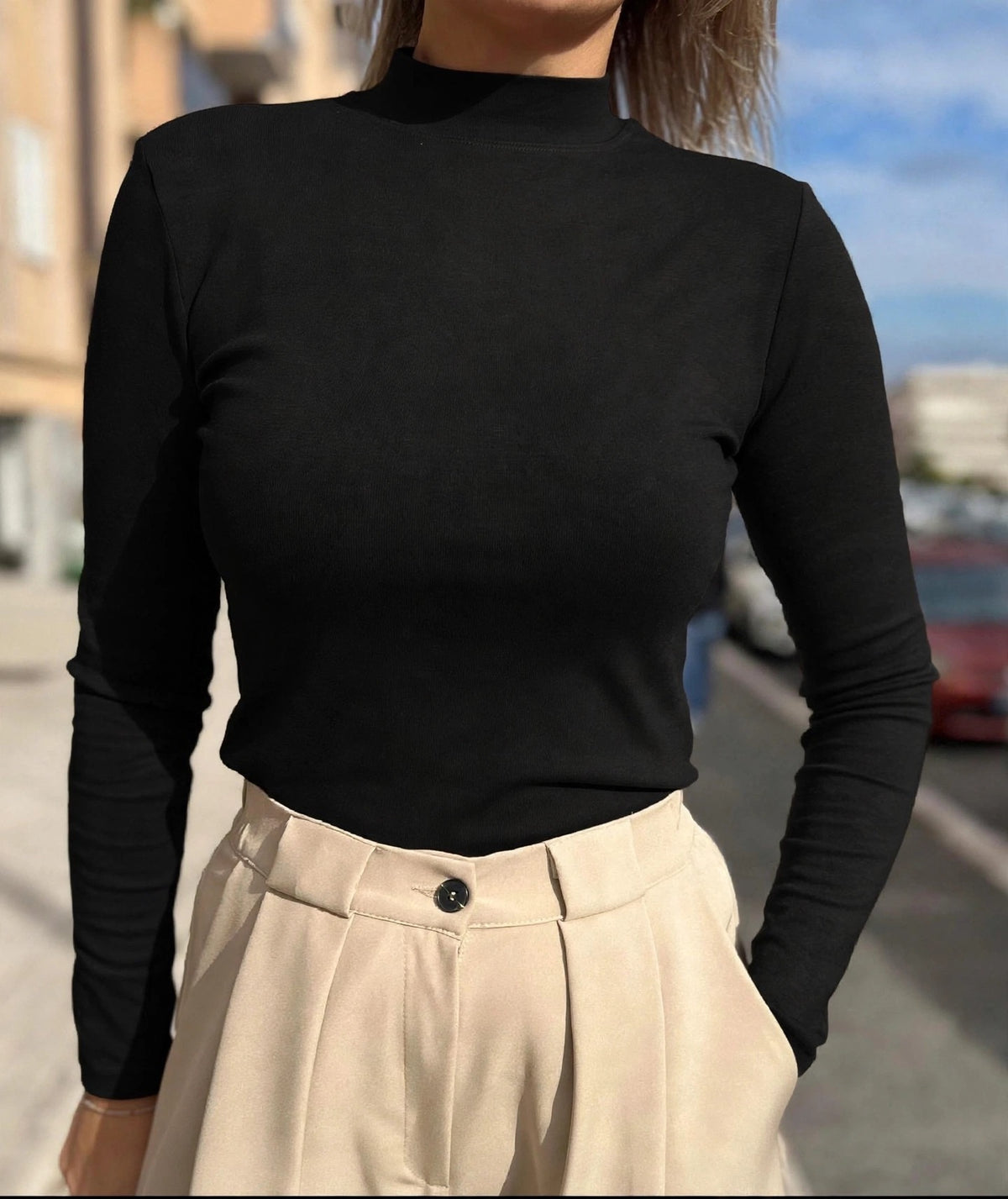 Maglia 1/2 collo