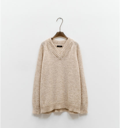 Pullover scollo a V