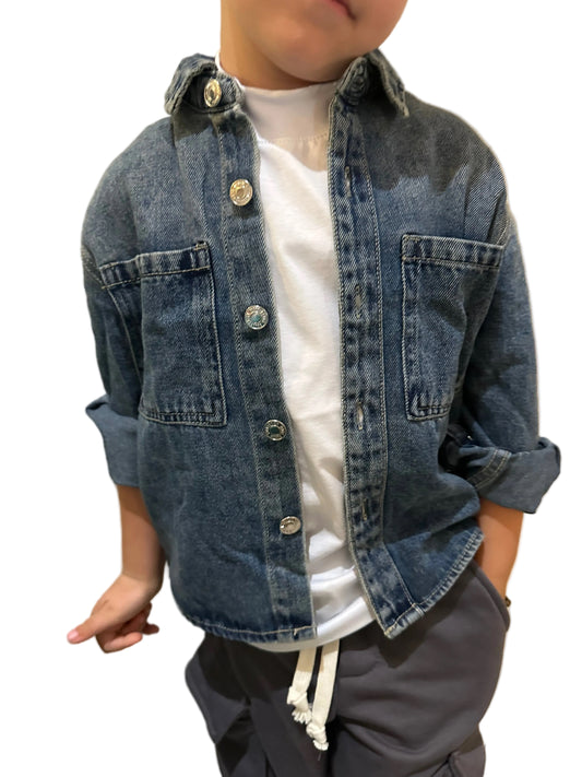 Camicia Denim Boys