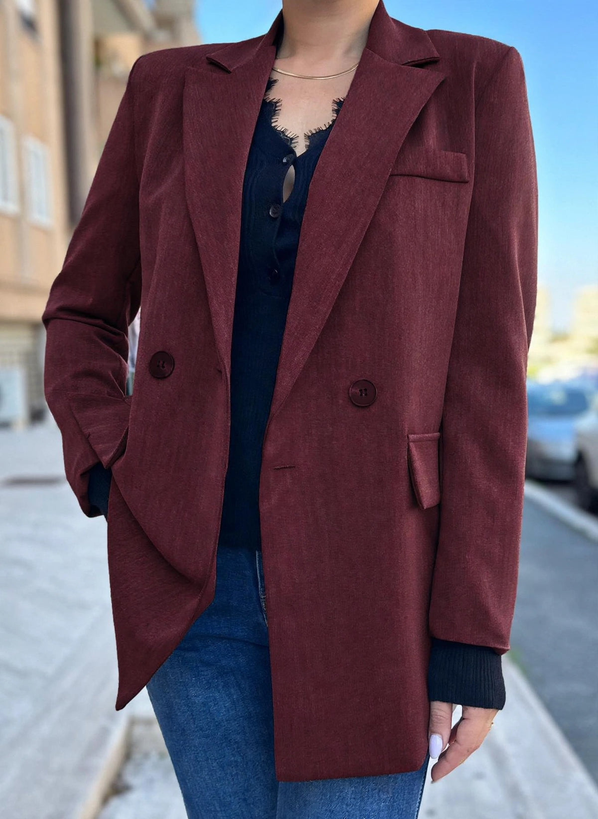 Blazer doppio petto