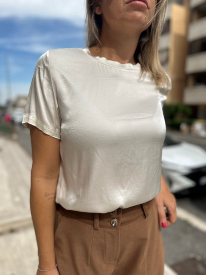 Maglia raso girocollo