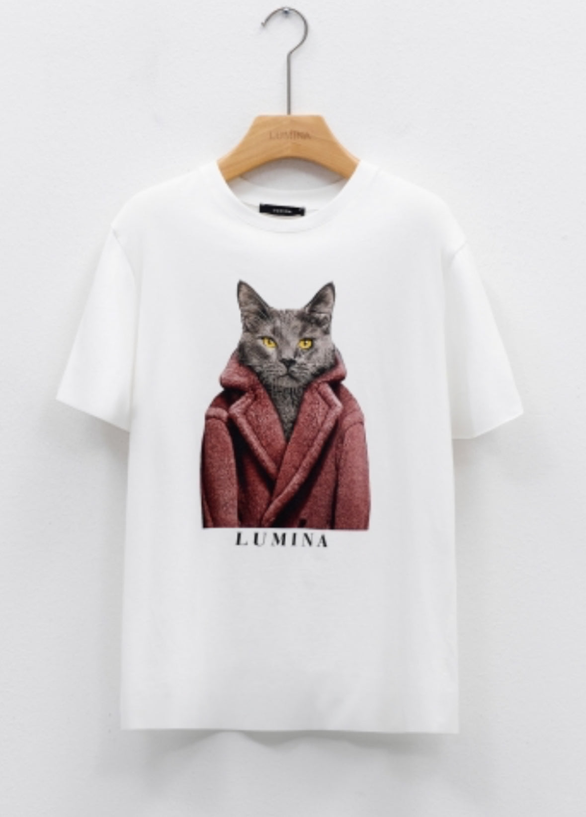 T-Shirt cotone gatto