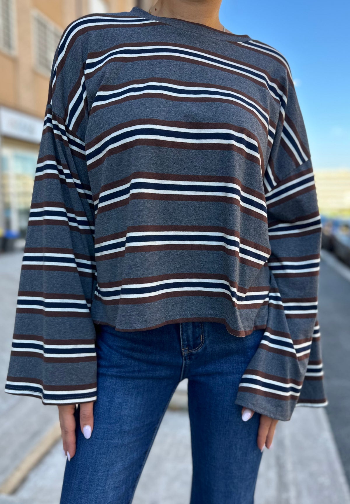 Maglia manica larga