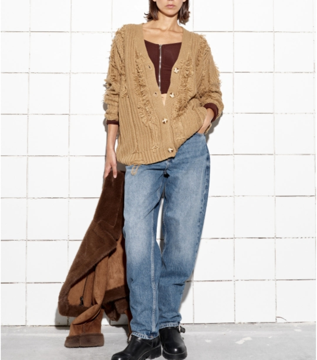 Cardigan oversize