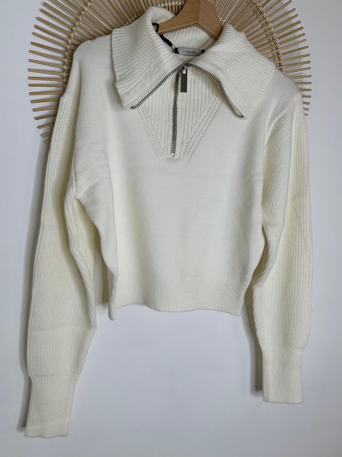 Maglione zip