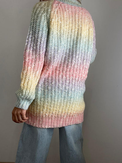 Cardigan rainbow