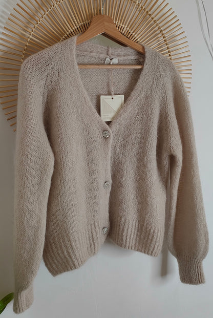 Cardigan gioiello