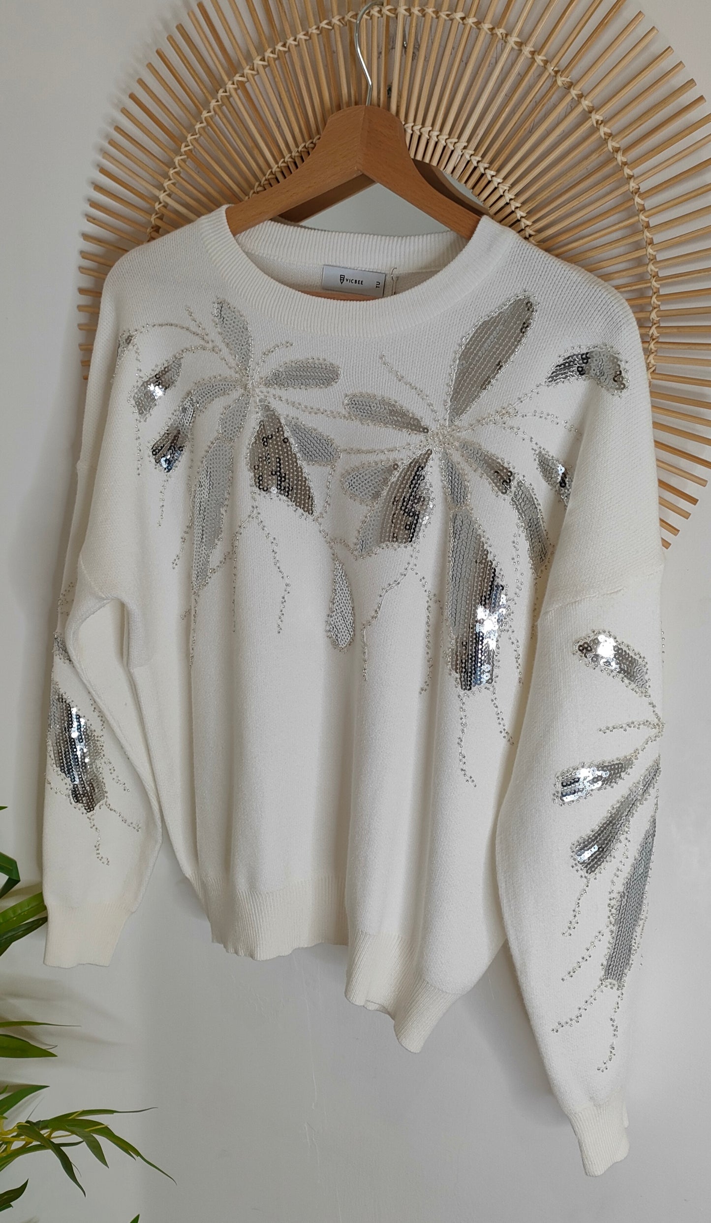 Maglione paillettes