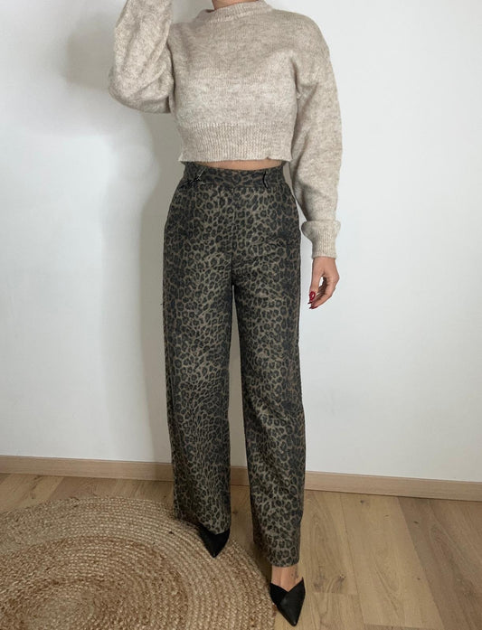 Pantalone animalier