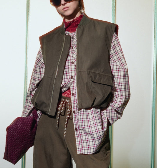 Bomber smanicato LUMINA