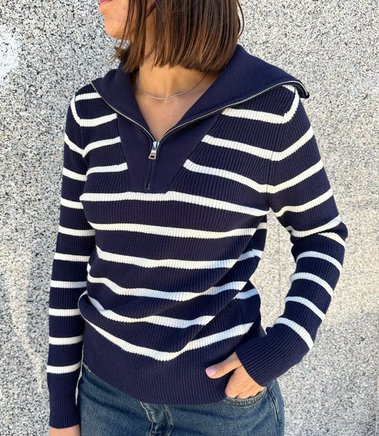 Maglione zip