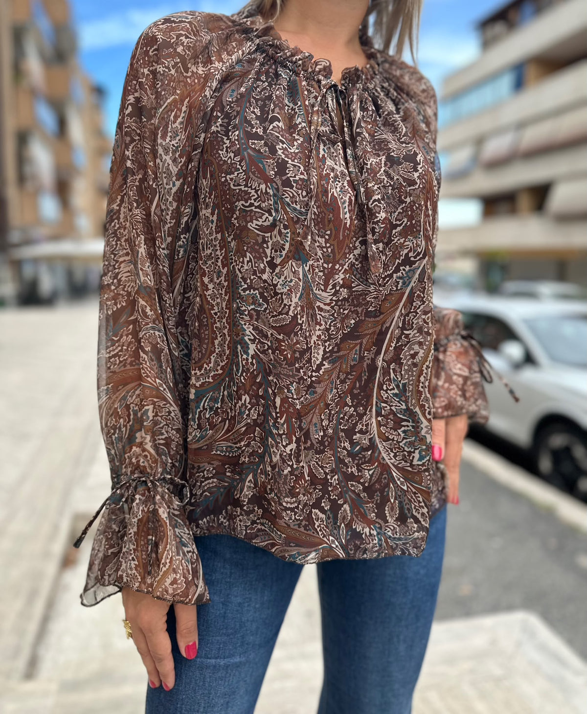 Camicia velata