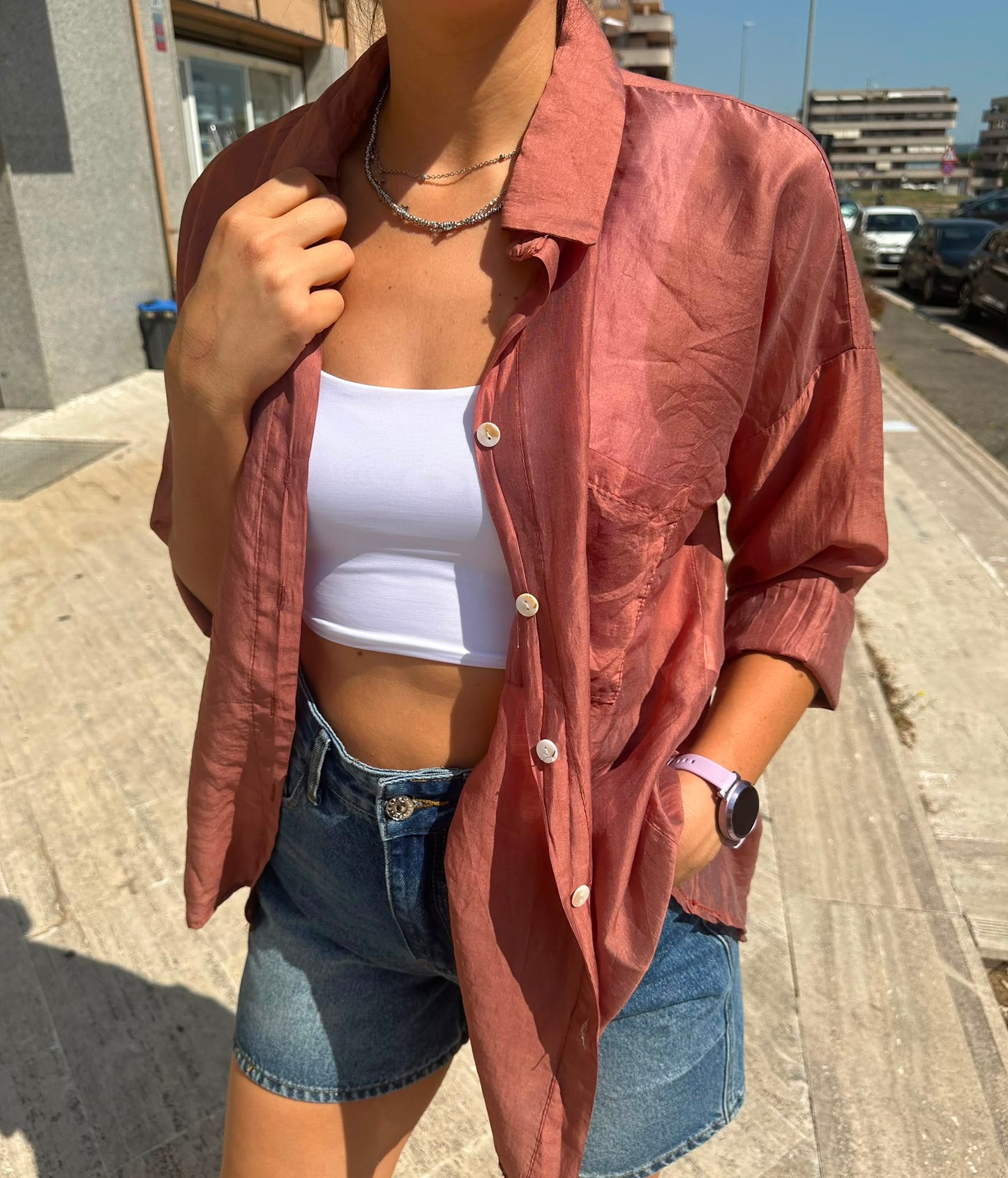 Camicia mussola