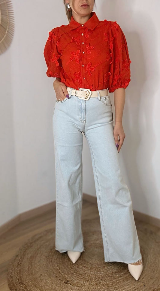 Jeans taglio vivo