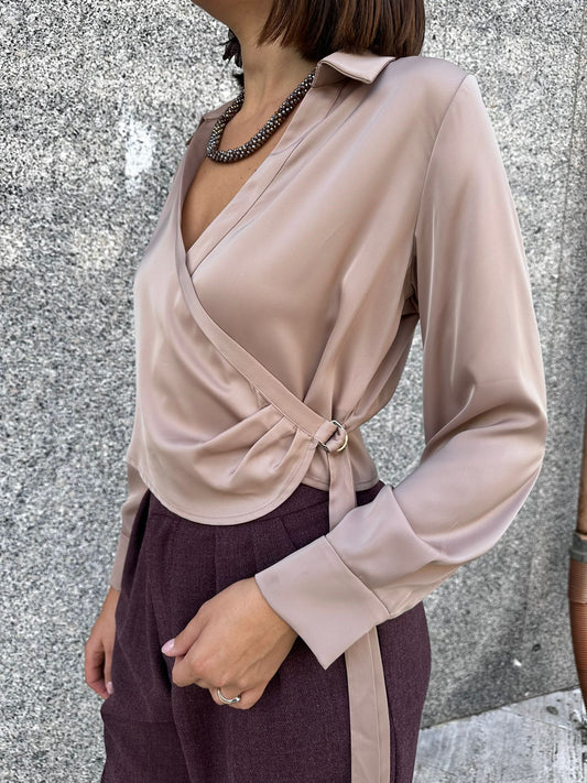 Camicia incrocio