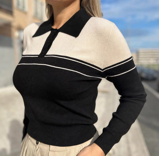 Polo doppio colore