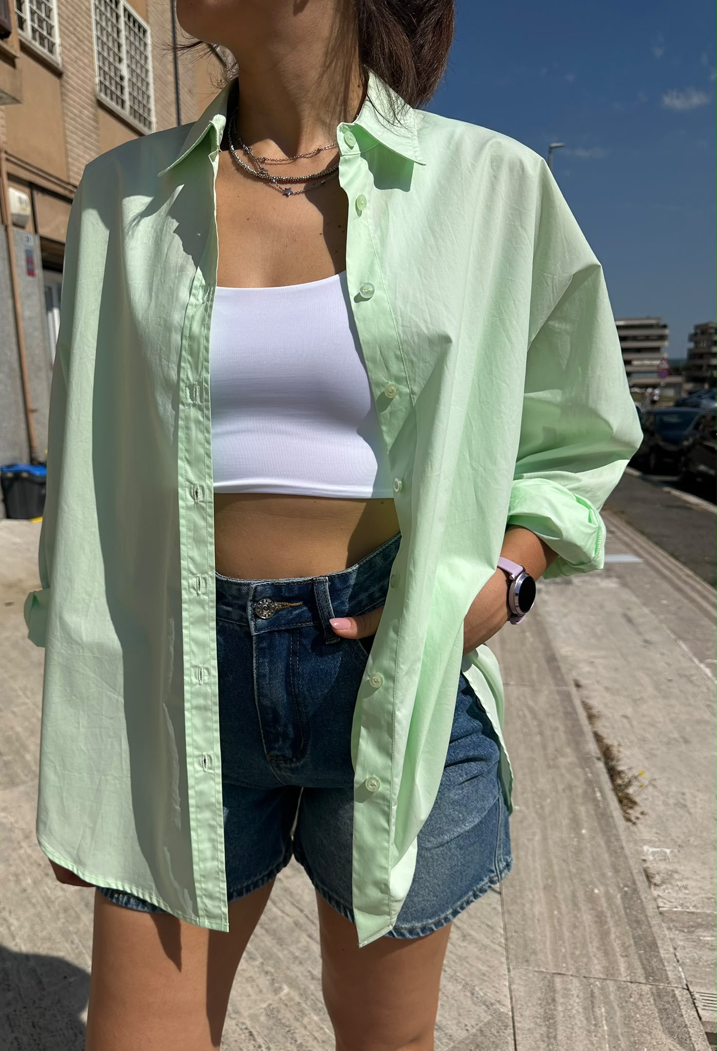 Camicia cotone LUMINA