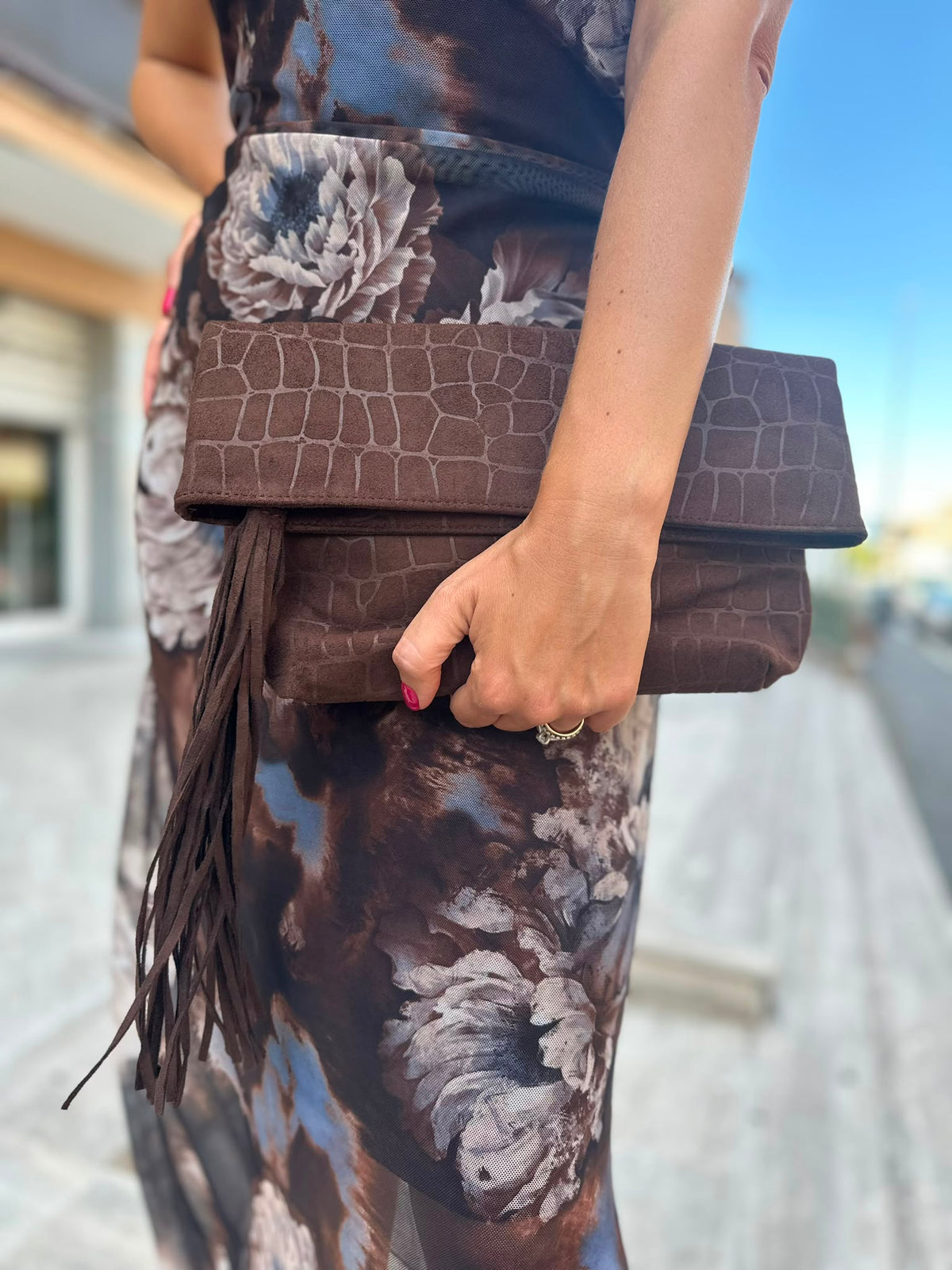 Borsa frangia