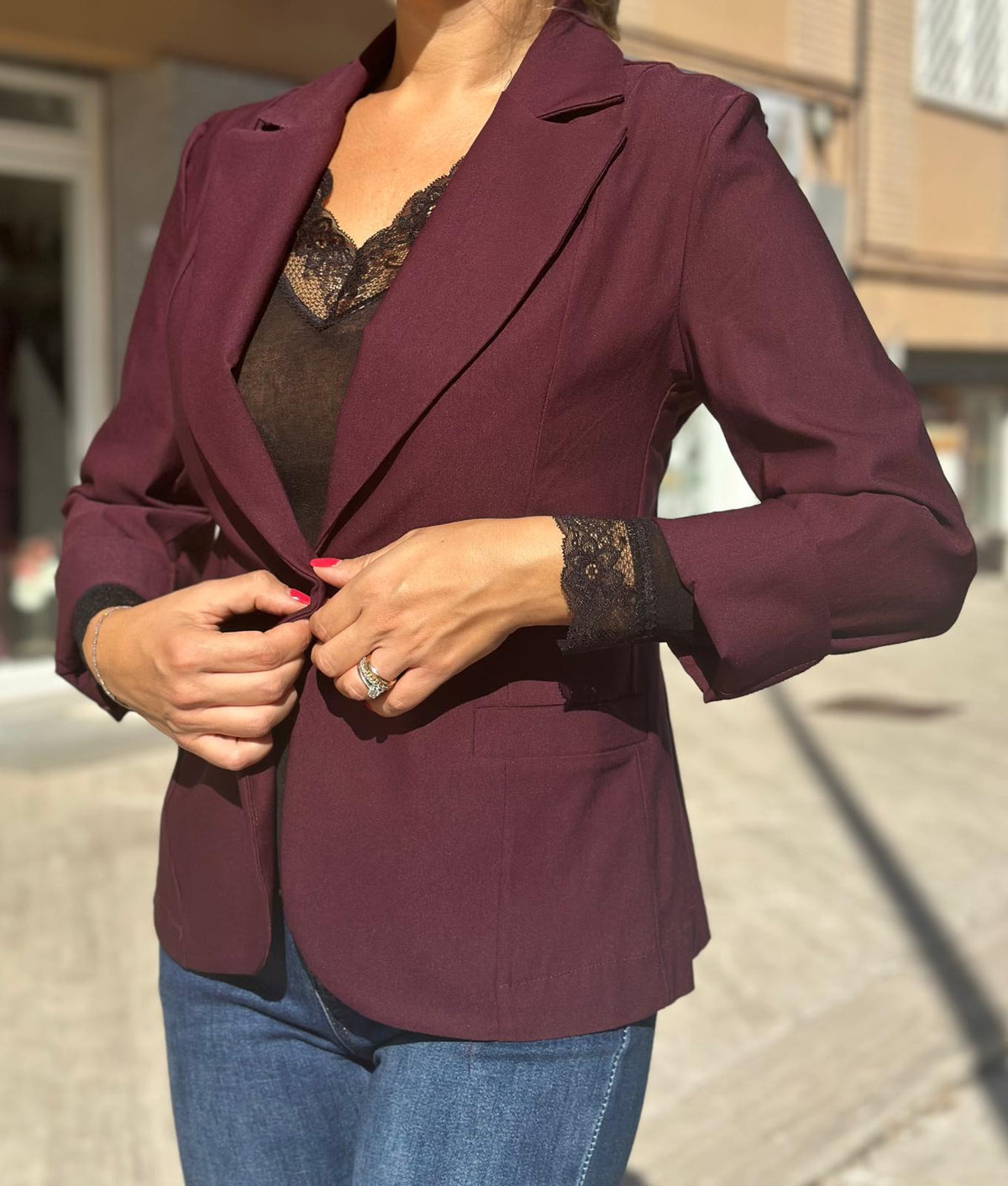 Blazer slim fit