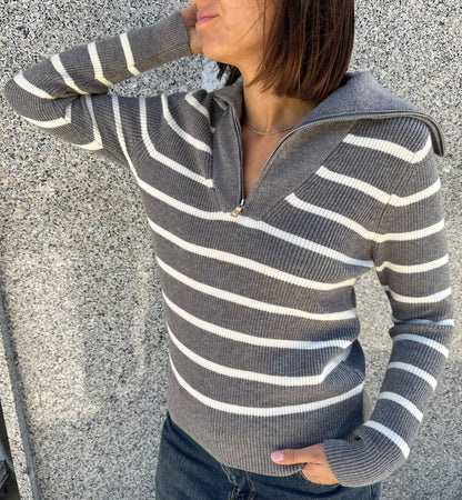Maglione zip