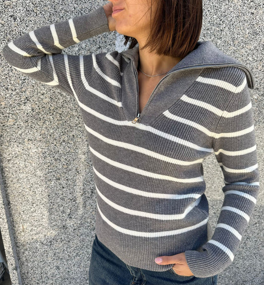 Maglione zip