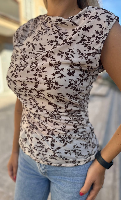 Blusa flower