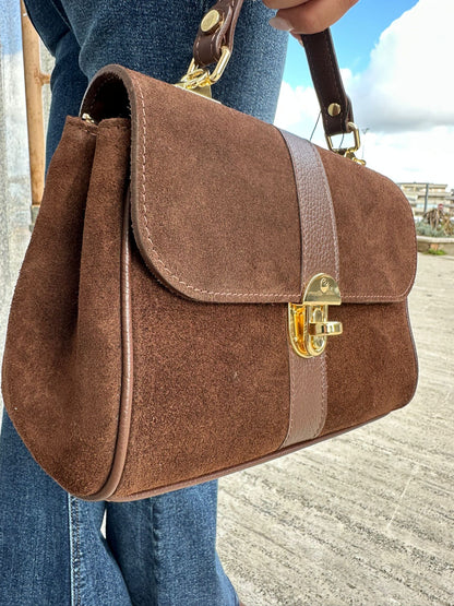 Borsa Zoe cioccolato