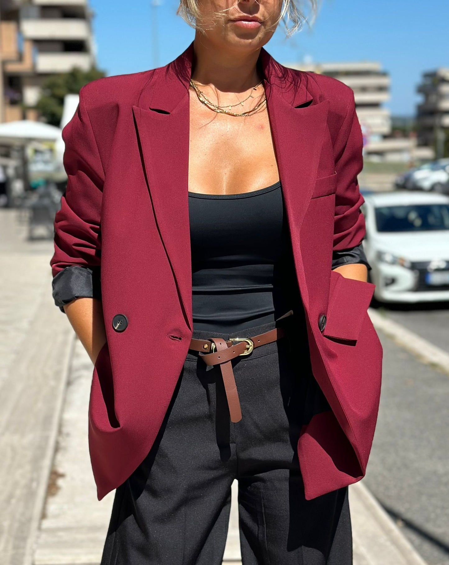Blazer bordeaux