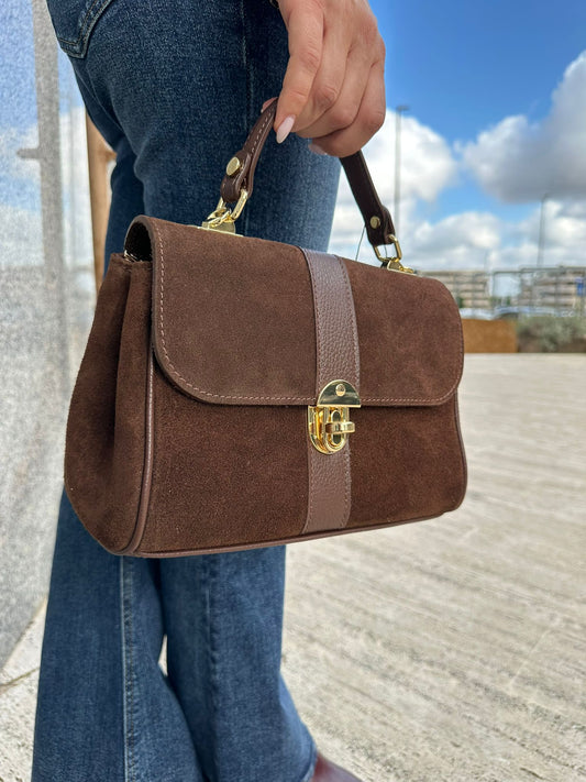 Borsa Zoe cioccolato