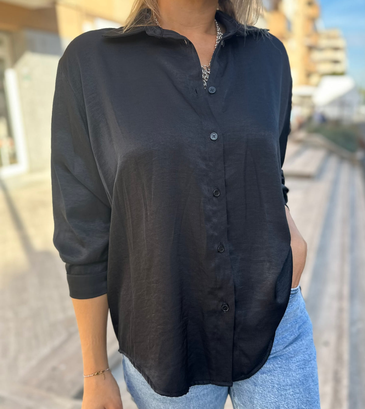 Camicia scivolata