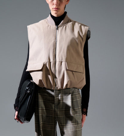 Bomber smanicato LUMINA