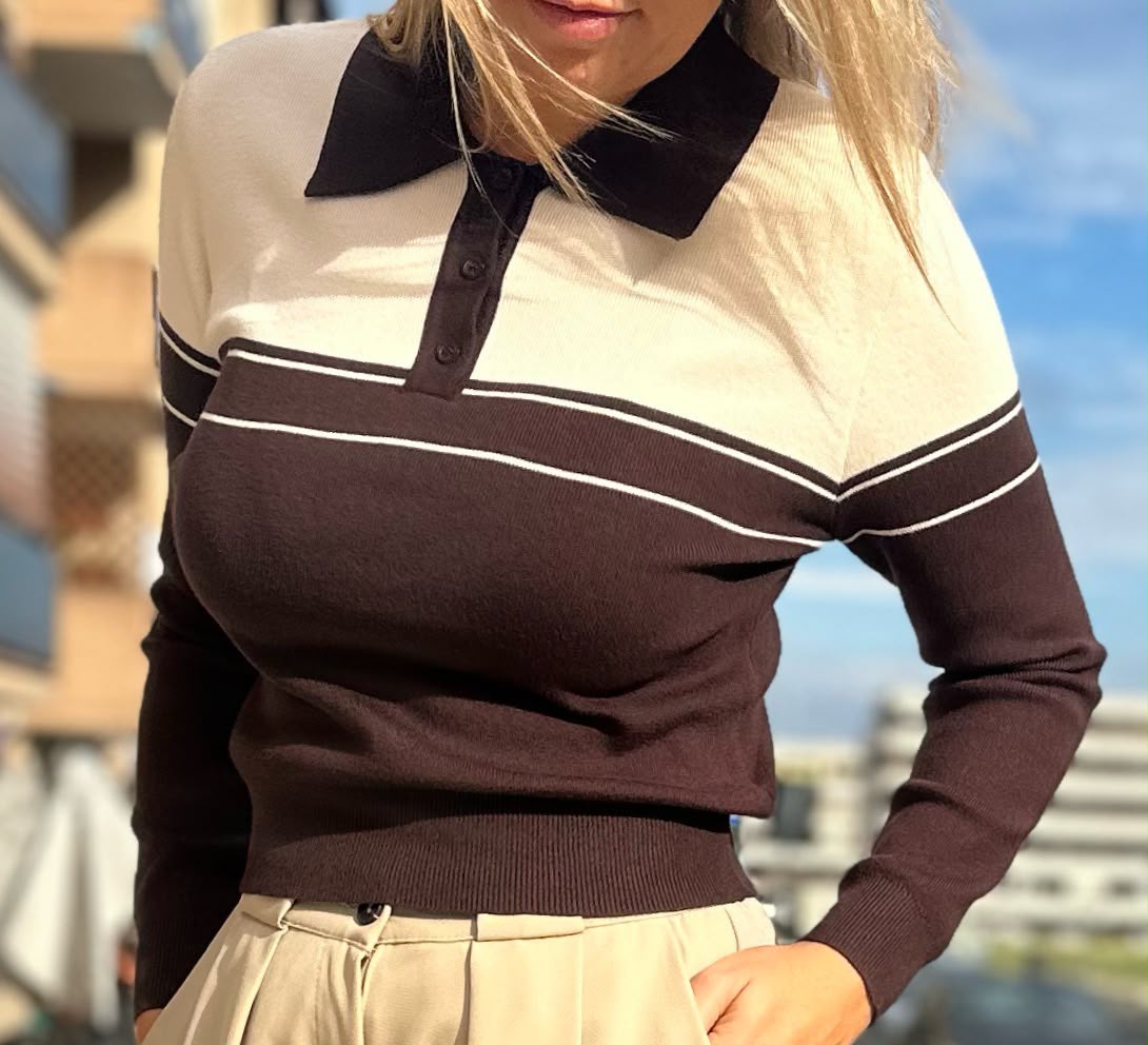 Polo doppio colore